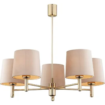 Argon Ponte Plus stropní světlo 5x15 W mosaz-béžová 2105