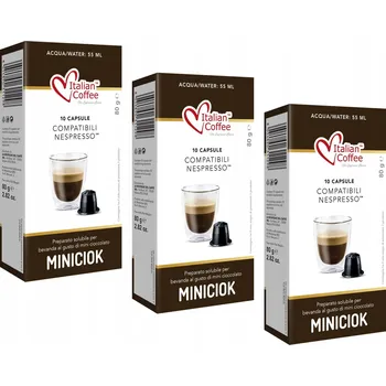 Kapsle do Nespresso Italian Coffee MINICIOK / ČOKOLÁDA 10 ks