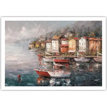 Obraz Plakát na zeď bez rámu 100x70 architektura obraz plakáty obývací pokoj ložnice