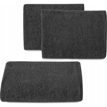 Ručník FROTÉ RUČNÍK 50x100 GRAFITOVÝ, VYSOKÁ GRAMÁŽ 500 g/m²