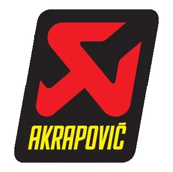 samolepka AKRAPOVIČ STICKER AKRAP.60x57 F. CARBON