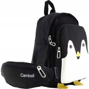 Městský batoh Školní batoh vícekomorový Marysja černý