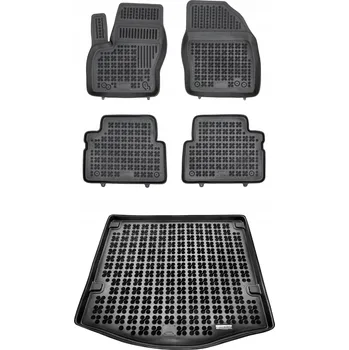 autokoberec Gumová sada autokoberců a rohože Ford Focus III 2011-2018 Sedan s dojezdovým kolem