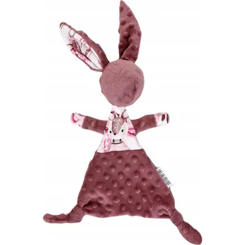 plyšák Luluš Králíček hadrová plyšový mazlíček přítulníček Srnečka v Pivoňkách