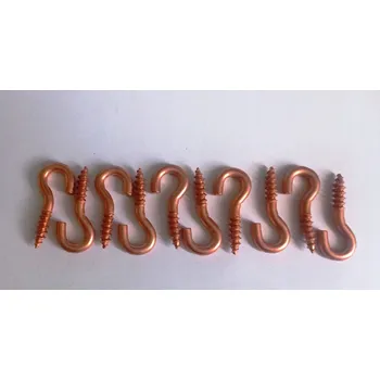 Vrták Šroubovací hák do dřeva 6x45 černý 10 ks