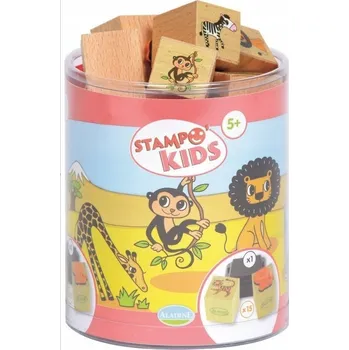 Dětské razítko Razítka Aladine Zvířata ze Savany 15 ks