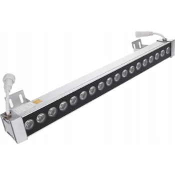 Nástěnné svítidlo LED svítidlo WALL, akcentační osvětlení fasády, 18W, studená bílá