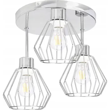 Závěsné svítidlo LED-ONE drátěné LOFT 3-bodové světlo E27