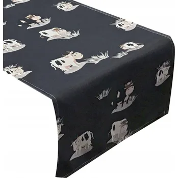 Prostěradlo Bieżnik v odstínech šedé 120 x 55 cm