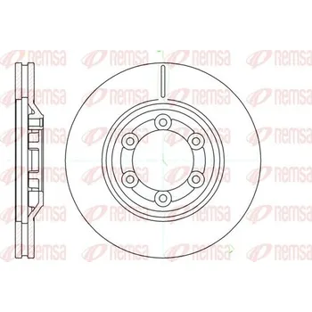 Brzdový kotouč Brzdový kotouč REMSA 61193.10