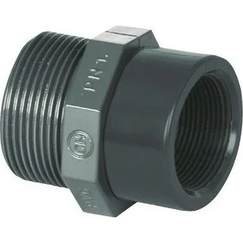PVC tvarovka - Redukce 1 1/2“ ext. x 1 1/4“ int.
