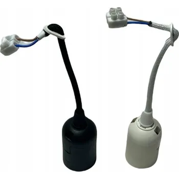 Oprawka budowlana E27 s kabelem a svorkovnicí