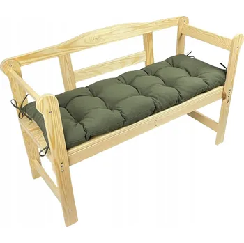 Podsedák Polštář na zahradní křeslo nebo lavici, olivový