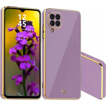 Pouzdro na mobilní telefon Zadní Kryt RCBR pro Samsung Galaxy M33 5G GLAMOUR COLOR CASE fialový