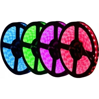 LED osvětlení LED pásek 5050 300 SMD RGB barevný bílý IP68 5m