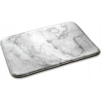 Obraz Elegantní moderní dekorativní kobereček do kanceláře, mramorový vzor, 75x45 cm