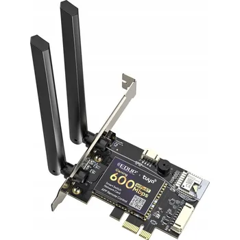 Síťová karta Síťová karta PCI pro PC, ovládání TUYA WiFi Bluetooth s AC600SW
