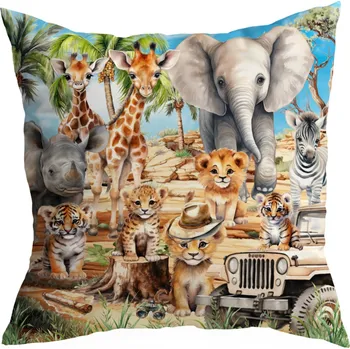 Polštář POVLEČENÍ NA DEKORAČNÍ POLŠTÁŘEK 40x40 JASNĚ 187