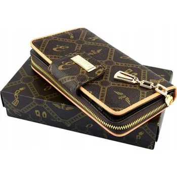 Peněženka Dámská peněženka velká prostorná na zip módní stylová organizér