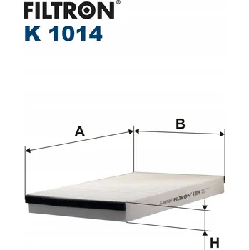Kabinový filtr Kabinový filtr Filtron K 1014
