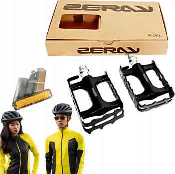 Pedál na kolo Platformové pedály Zeray IBP1 černé