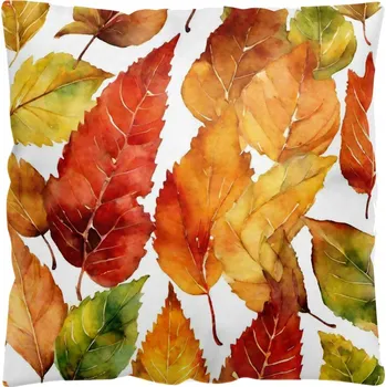 Polštář DEKORAČNÍ POVLEČENÍ NA POLŠTÁŘ 40x40 ANTYALERGICKÉ PODZIMNÍ BARVY