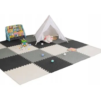 Hračka pro kojence Pěnová podložka K&M 120x120 cm 16 kusů