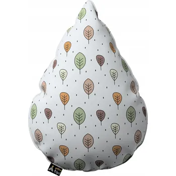 Polštář Žlutý Tipi Polštář ve tvaru kapky