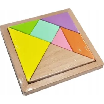 ostatní stavebnice #1213 Stavebnice dřevěná skládačka 7 dílků