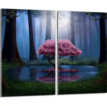 Obraz Skleněná ochranná deska na sporák 2x30x52 Strom DO KUCHYNĚ