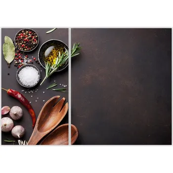 Kuchyňské prkénko Skleněná Ochranná Deska a Krájecí Prkénko | Indukce, Sporák ds-0061