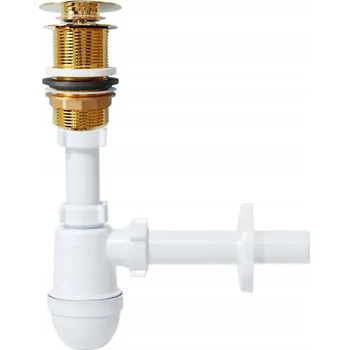 Sifon Zátka umyvadlová výpust Click-Clack kulatý Garmand