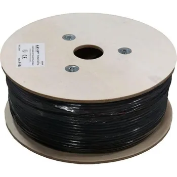 Síťový kabel KLEXI65704PE - Kabel LEXI Cat.5e FTP venkovní dvouplášť (PVC+PE) černý