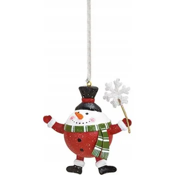 Vánoční dekorace Figurka Bubka Mikuláš Vánoční na pružině 10 cm