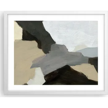 Obraz Obraz plakát na zeď v bílém rámu 50x40 abstrakce foto do obýváku