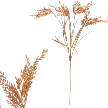 umělá květina Trs rýžové trávy SG8021 CRM - SLEVA 3% s kodem radost25