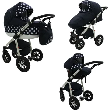 Kočárek QUERO alu DĚTSKÝ KOČÁREK 3V1 KAREX SLUNEČNÍK