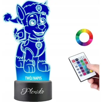 Lampička Noční lampa Plexido vícebarevná