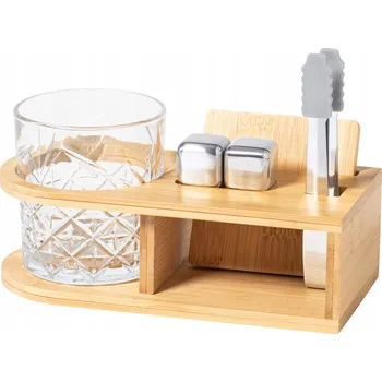 Sklenice Sada sklenice kleští na kostky whisky DÁREK