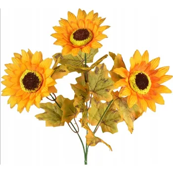 umělá květina PODZIMNÍ SLUNEČNICE