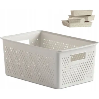 Úložný box Organizér Košík do skříně zásuvky pokoje obývacího pokoje Kontejner Tatay Bohol 4L