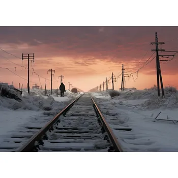 Plakát Plakát Poutník Zimního Soumraku bez rámu 42 x 29,7 cm