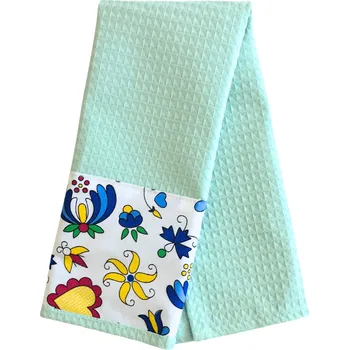 Utěrka Kuchyňský ručník Utěrka 100% Bavlna Oplatka Polský výrobek Folk Kaszubski