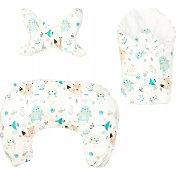 Polštář Polštář na kojení BabyUniverse silikonové kuličky (vlákno)