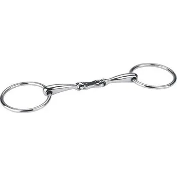 Udidlo pro koně Udidlo nerezové stihlo 2x lomené, vel. 13,5 cm