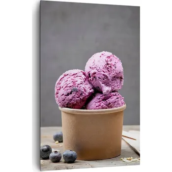 Obraz Velký obraz do obýváku XXL 80x120 zmrzlina moderní fotoobraz na plátně obrazy