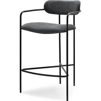 Křeslo Mebel Partner Viola (grafit + černá)