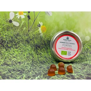 Speciální výživa BIO želé bonbony extra silný hrdlo a hlasivky