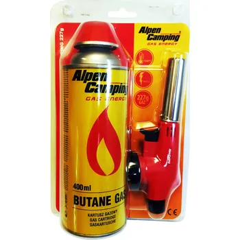 Turistický vařič Plynový hořák Alpen Camping 1300 W
