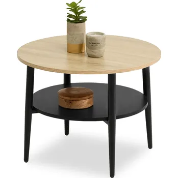 Křeslo Mebel Partner Randolf S (sonoma + černá)